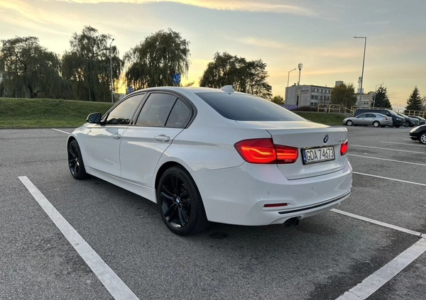 BMW Seria 3 cena 80900 przebieg: 122000, rok produkcji 2016 z Czerniejewo małe 137